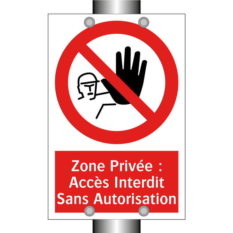 Zone Privée : Accès Interdit Sans Autorisation