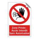 Zone Privée : Accès Interdit Sans Autorisation