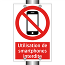 Utilisation de smartphones interdite