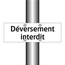 Déversement interdit