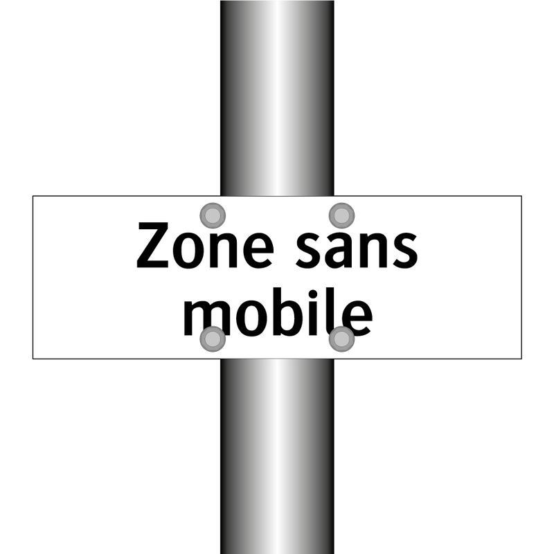 Zone sans mobile