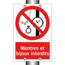 Montres et bijoux interdits