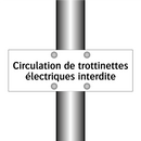 Circulation de trottinettes électriques interdite