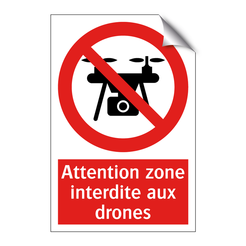 Attention zone interdite aux drones