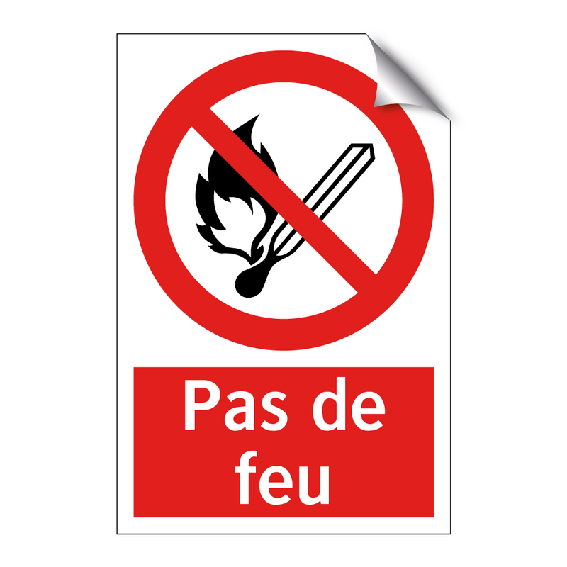 Pas de feu