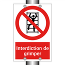 Interdiction de grimper
