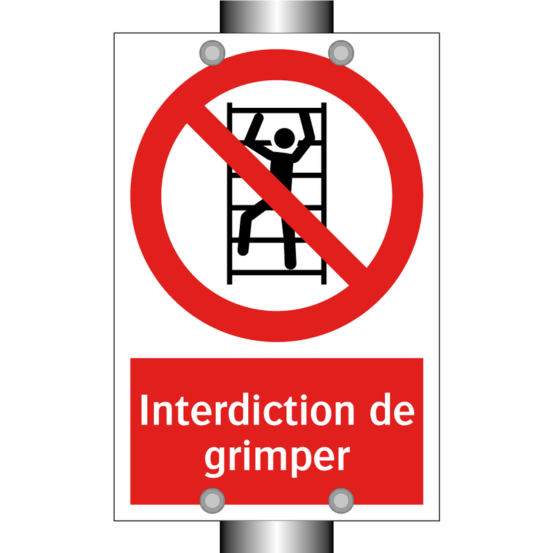 Interdiction de grimper