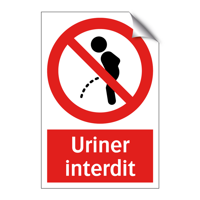 Uriner interdit