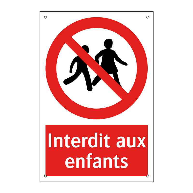 Interdit aux enfants
