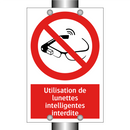 Utilisation de lunettes intelligentes interdite