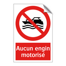 Aucun engin motorisé