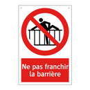 Ne pas franchir la barrière