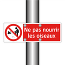 Ne pas nourrir les oiseaux
