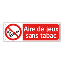 Aire de jeux sans tabac