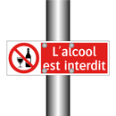 L'alcool est interdit