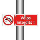 Vélos interdits !