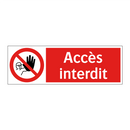 Accès interdit