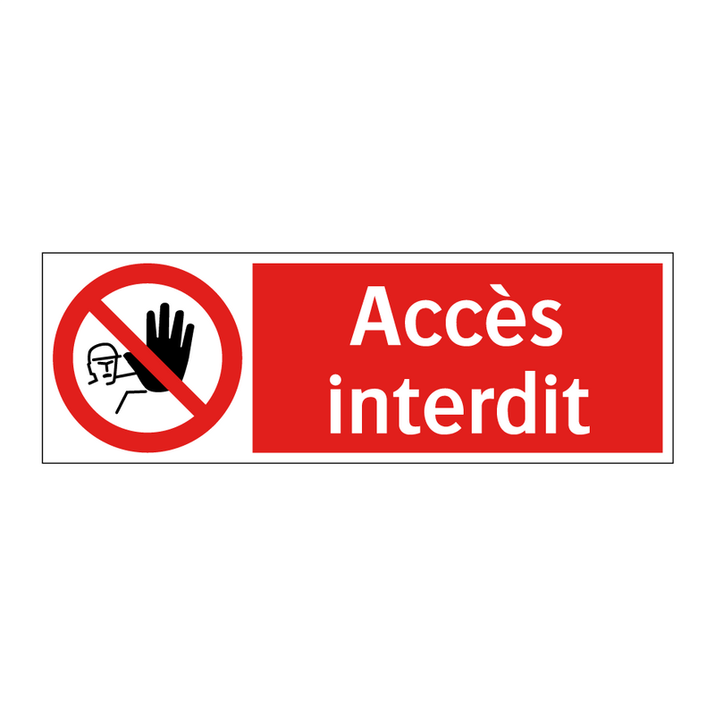 Accès interdit