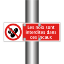 Les noix sont interdites dans ces locaux
