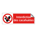 Interdiction des cacahuètes