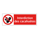 Interdiction des cacahuètes