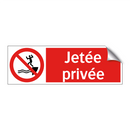 Jetée privée