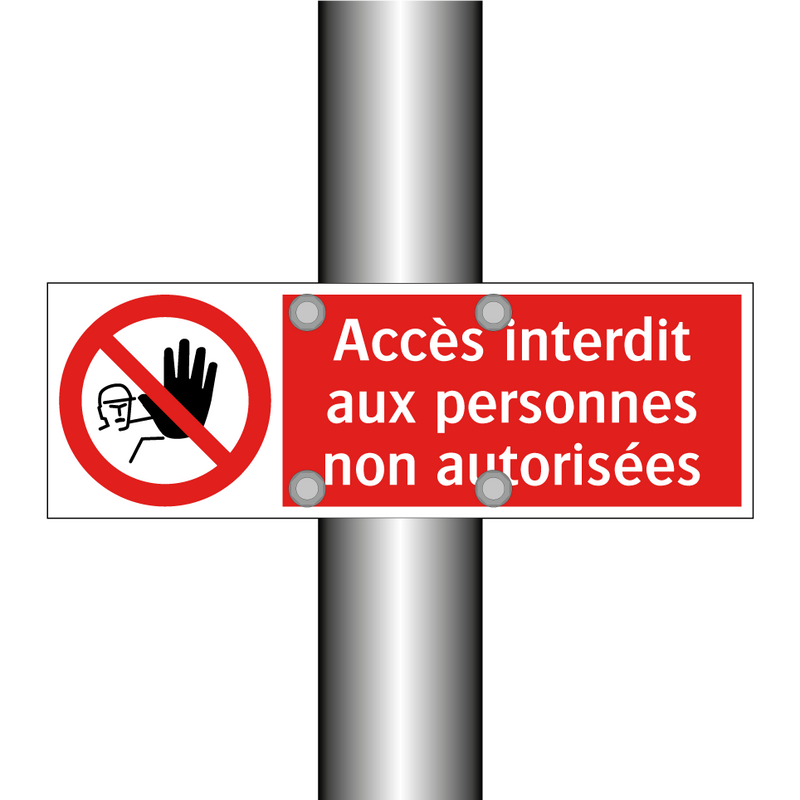 Accès interdit aux personnes non autorisées