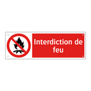 Interdiction de feu