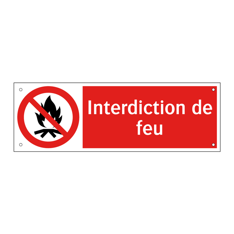 Interdiction de feu