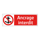 Ancrage interdit