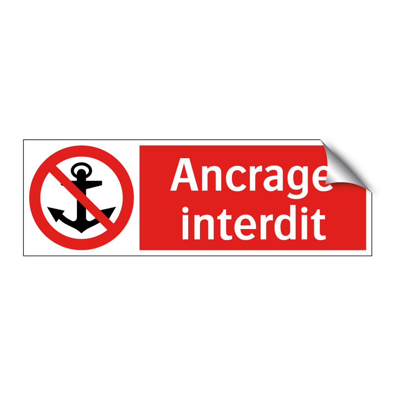 Ancrage interdit