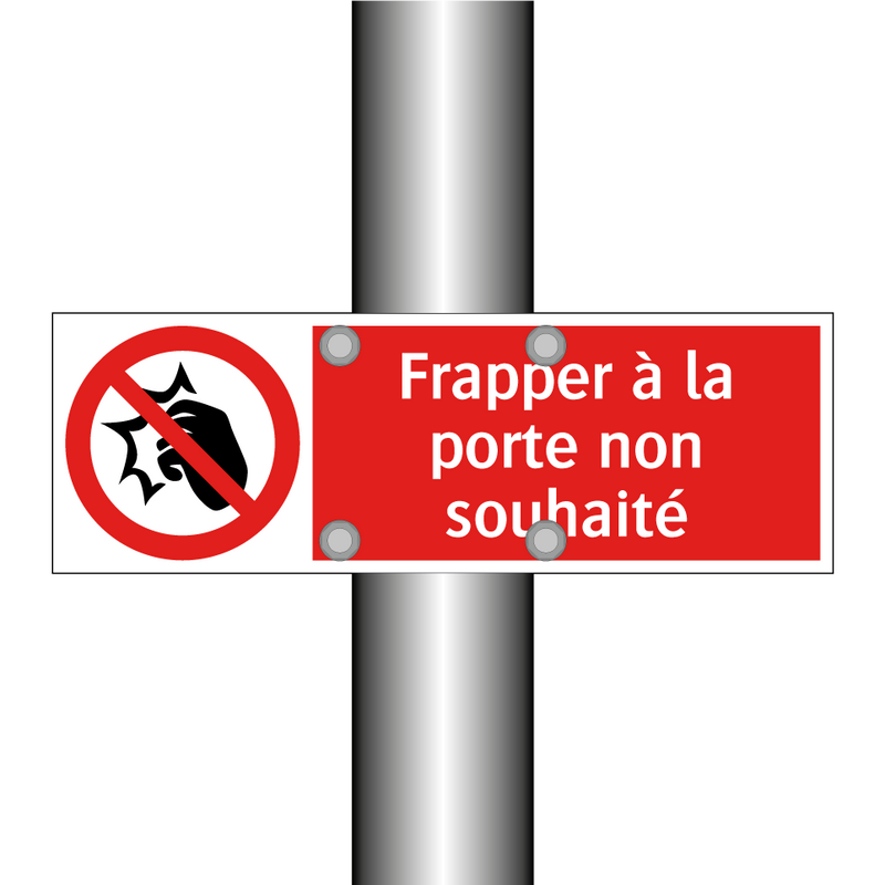 Frapper à la porte non souhaité