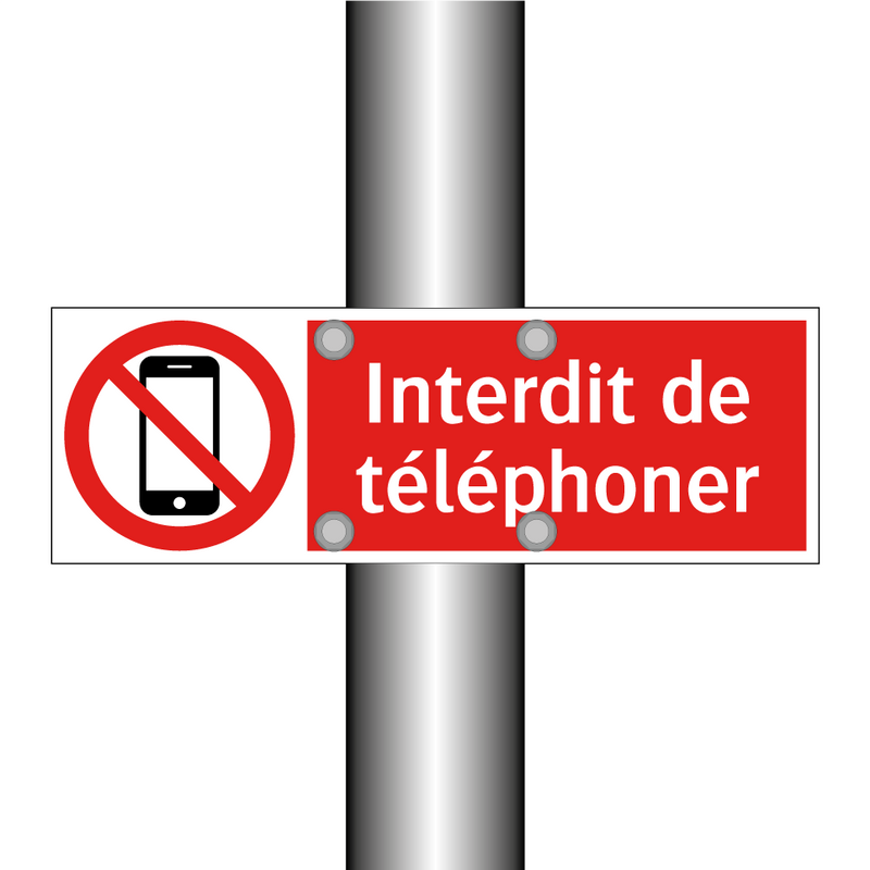Interdit de téléphoner