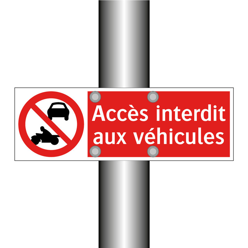 Accès interdit aux véhicules