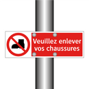 Veuillez enlever vos chaussures