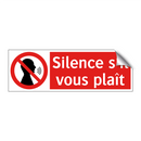 Silence s'il vous plaît