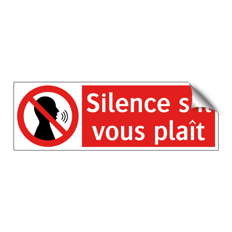 Silence s'il vous plaît