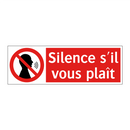 Silence s'il vous plaît