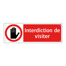 Interdiction de visiter