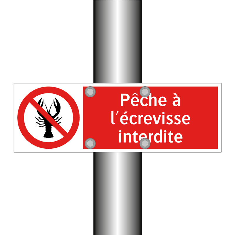 Pêche à l'écrevisse interdite