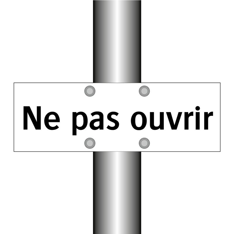 Ne pas ouvrir