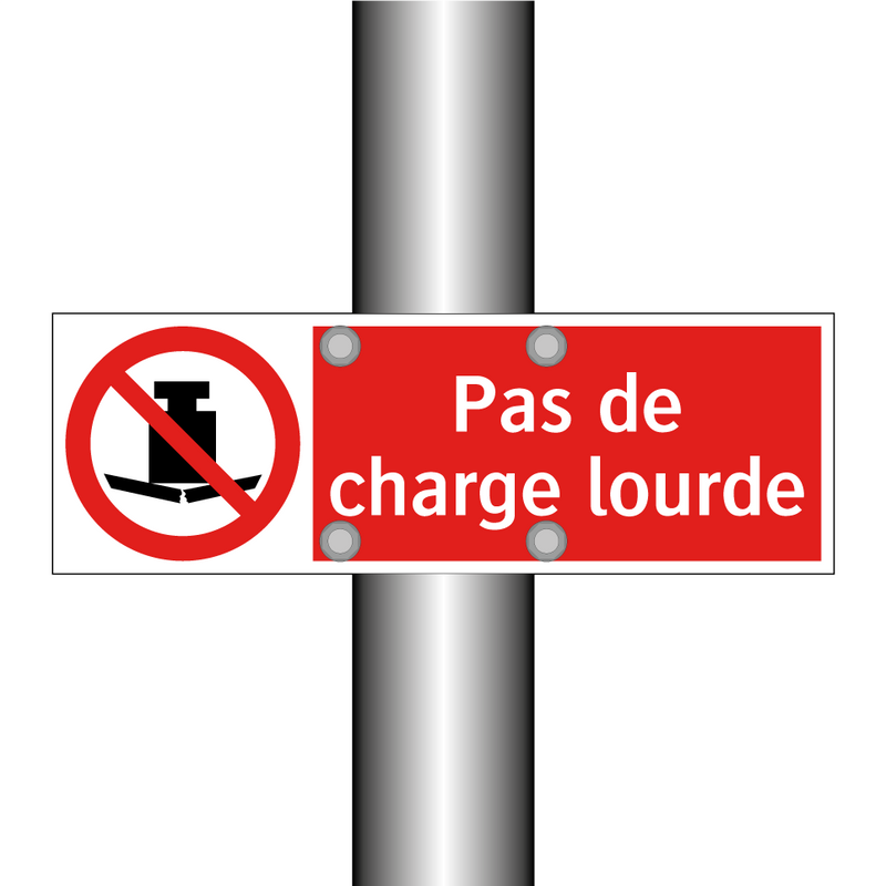 Pas de charge lourde