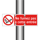Ne fumez pas à cette entrée