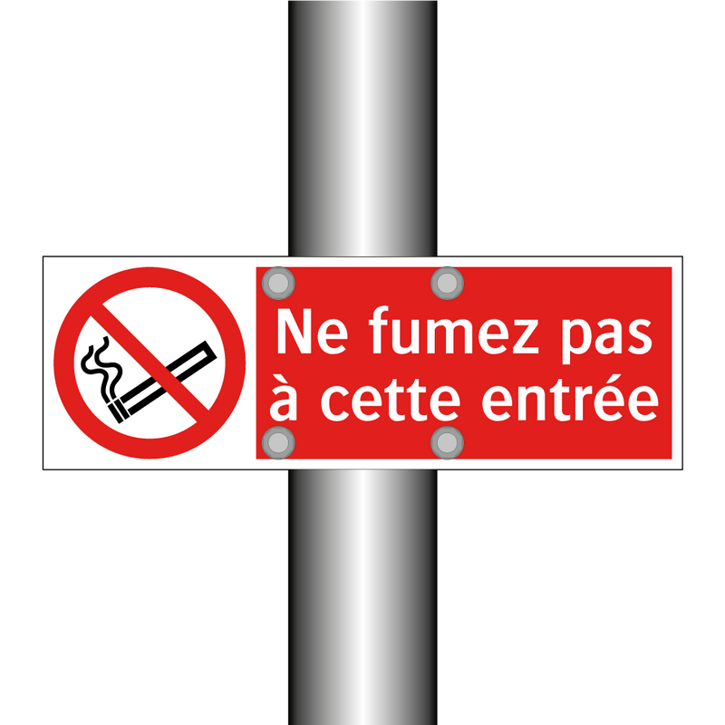 Ne fumez pas à cette entrée