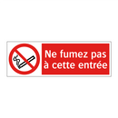 Ne fumez pas à cette entrée