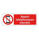 Appels téléphoniques interdits