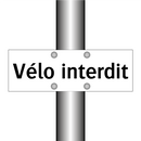 Vélo interdit
