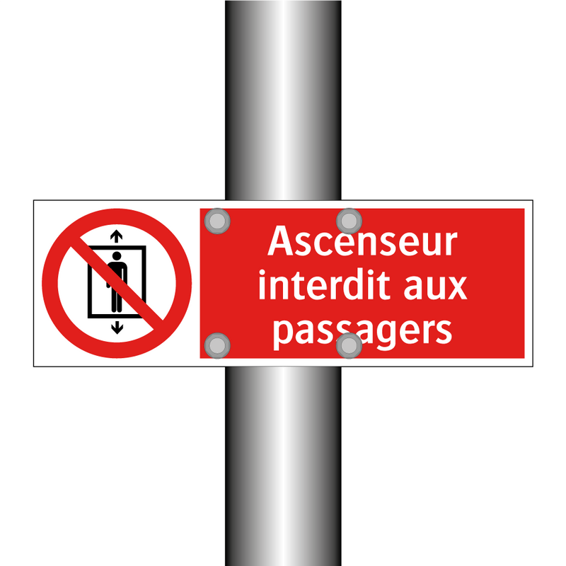 Ascenseur interdit aux passagers