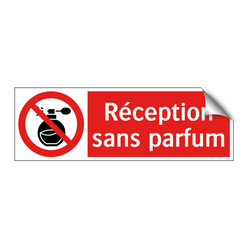 Réception sans parfum