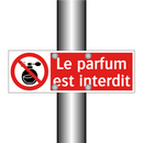 Le parfum est interdit
